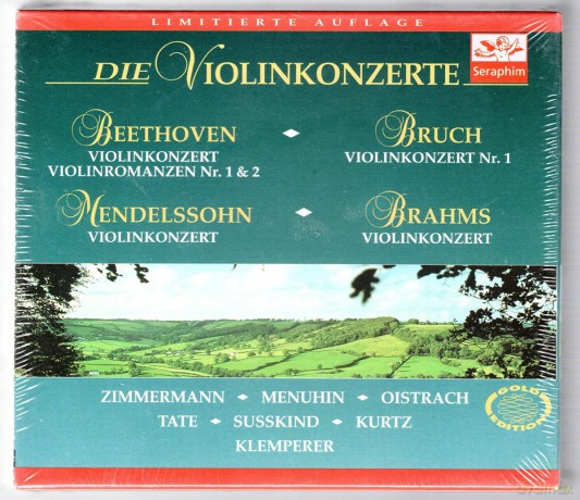 Beethoven, Bruch, Brahms, Mendelssohn: The Violin Concertos [CD]
