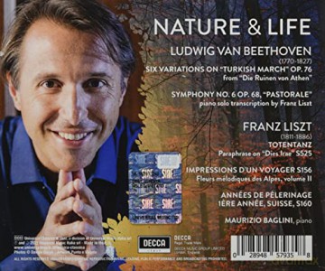 Maurizio Baglini: Beethoven, Liszt: Nature And Life. Sinfonia N. 6 Pastorale [CD]