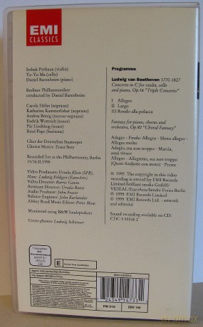 Perlma: Beethoven, Ludwig Van - Tripelkonzert [CD]