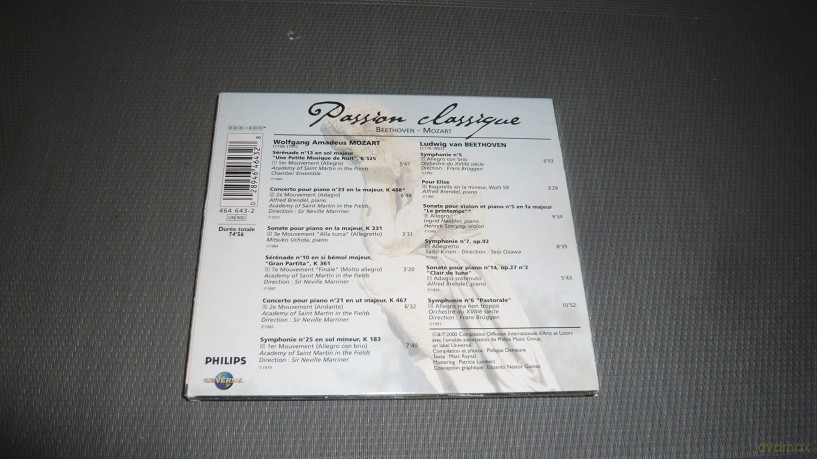 Ludwig Van Beethoven: Beethoven-Mozart Passion Classique [CD]