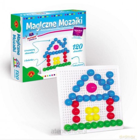 Magiczne mozaiki - Kreatywność i edukacja 120 [ZABAWKA]
