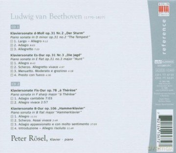 Ludwig Van Beethoven: Beethoven: Klaviersonaten [2CD]