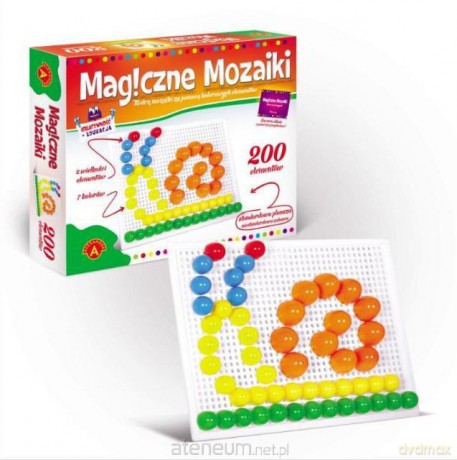 Magiczne mozaiki - Kreatywność i edukacja 200 [ZABAWKA]