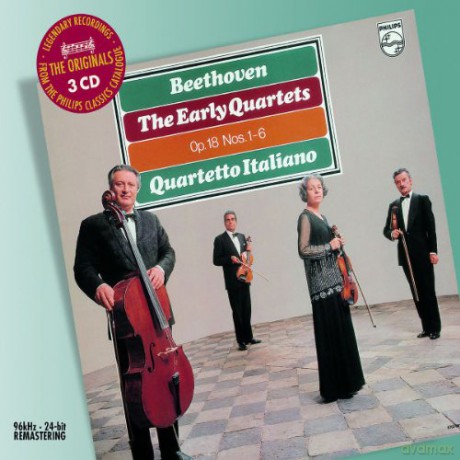 Quartetto Italiano: Beethoven: The Early String Quartets [3CD]