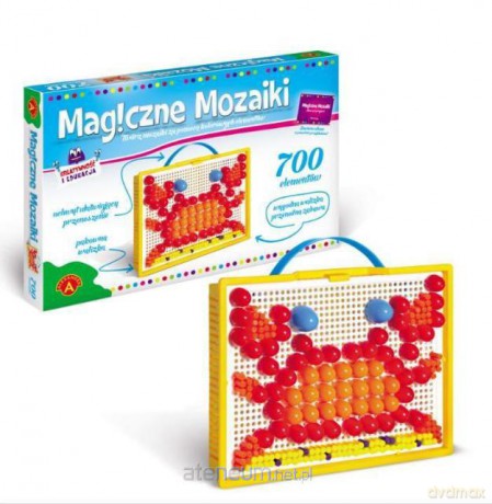 Magiczne mozaiki - Kreatywność i edukacja 700 [ZABAWKA]