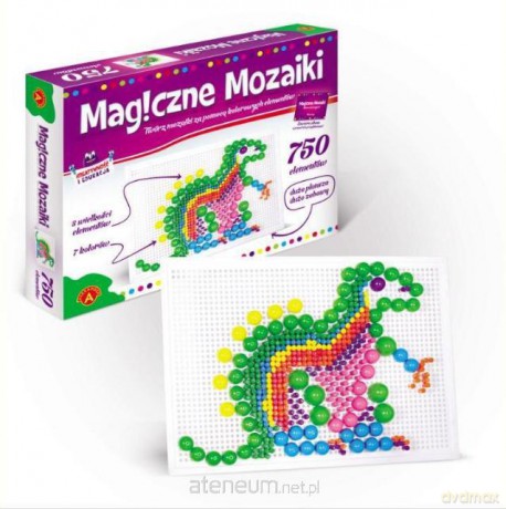 Magiczne mozaiki - Kreatywność i edukacja 750 [ZABAWKA]