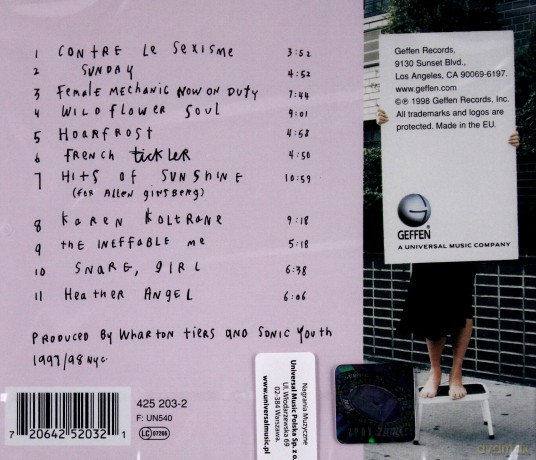 Sonic Youth: A Thousand Leaves [CD]