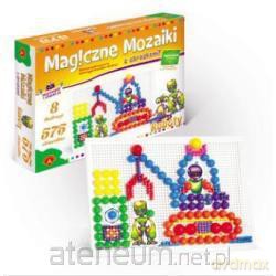 Magiczne mozaiki z obrazkami Roboty [ZABAWKA]
