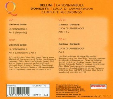Siepe: Bellini/donizetti [4CD]