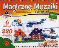 Magiczne mozaiki z obrazkami Samoloty i helikopter [ZABAWKA]