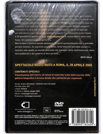 Movie: Beppe Grillo - beppegrillo.it [CD]