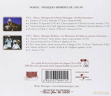 Berber Music From Morocco [3CD]
