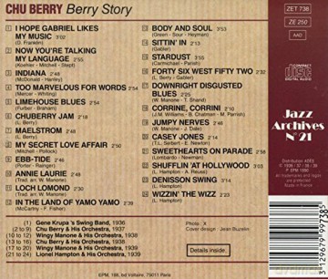 Chu Berry: Berry Story [CD]