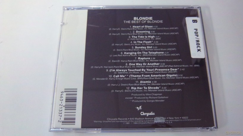 Blondie: Best Of [CD]