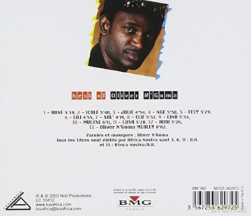 Oliver N'Goma: Best of Oliver n'goma [CD]