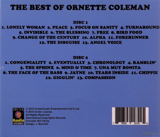 Ornette Coleman: Best Of Ornette Coleman [CD]