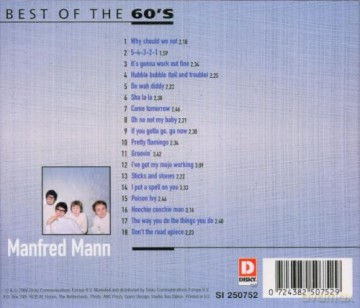 Manfred Mann: Best Of The 60's [CD]
