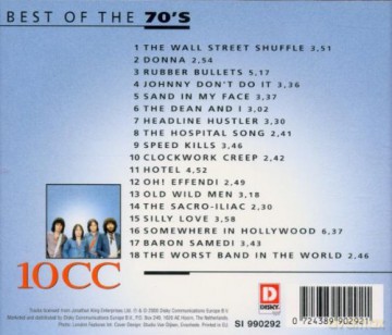 10cc: Best of the 70's [CD]