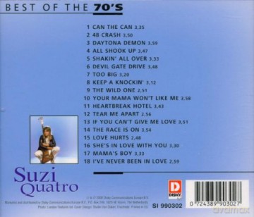 Suzi Quatro: Best of the 70's [CD]