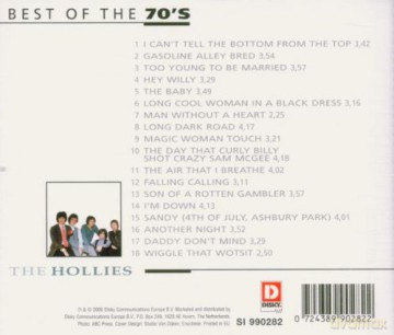 The Hollies: Best Of The 70s [CD]