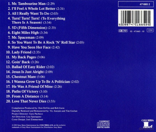 Byrds: Best Of The Byrds [CD]