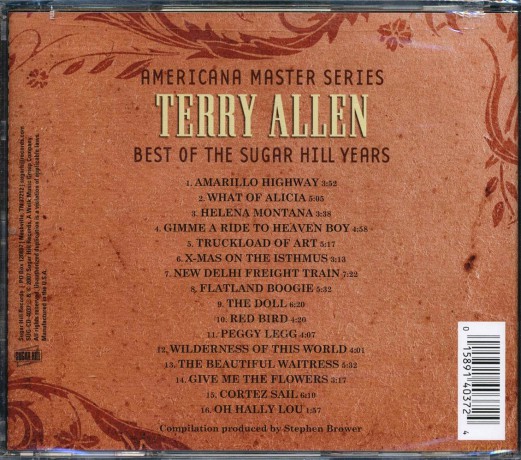 Terry Allen: Best of the Sugar Hill Years [CD]