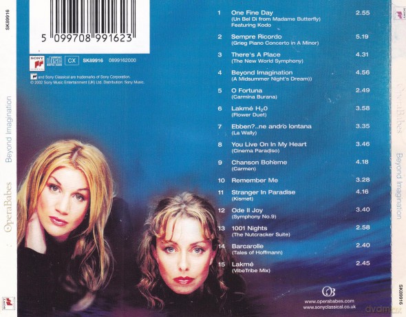 Operababes: Beyond Imagination [CD]