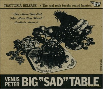 Venus Peter: Big Sad Table [CD]