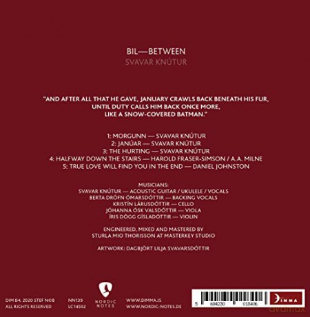 Svavar Knutur: Bil Between [CD]