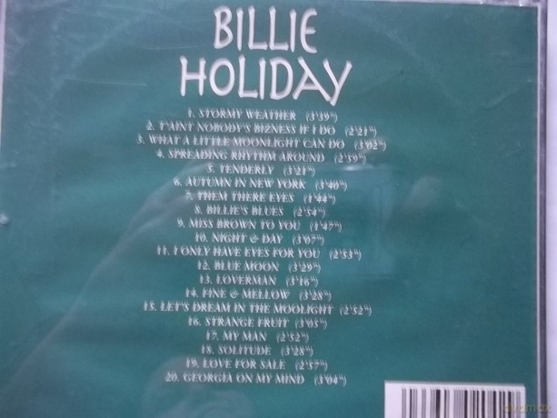 Billie Holiday: Billie Holiday [CD]