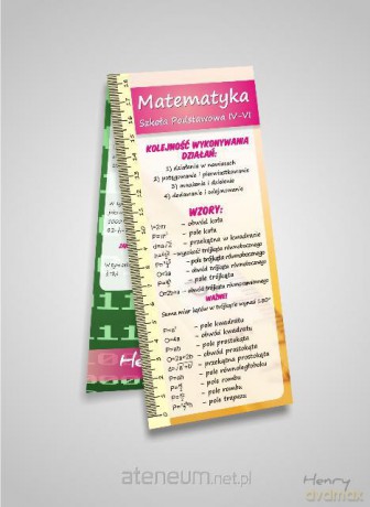 Magnetyczna zakładka - Matematyka SP 4-6 [SZKOŁA]