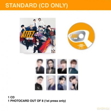 Ateez: Birthday (Std Ed.) [CD]