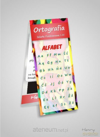 Magnetyczna zakładka - Ortografia SP 1-3 [SZKOŁA]