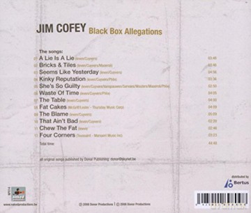 Jim Cofey: Black Box Allegations [CD]
