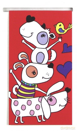 Magnetyczna zakładka do książki 45x80 mix [SZKOŁA]