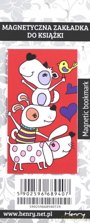 Magnetyczna zakładka do książki 45x80 mix [SZKOŁA]