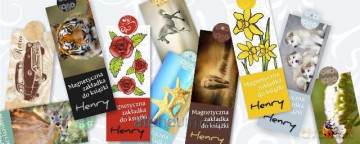 Magnetyczna zakładka do książki Henry mix [SZKOŁA]