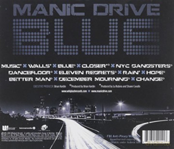 Manic Drive: Blue [CD]