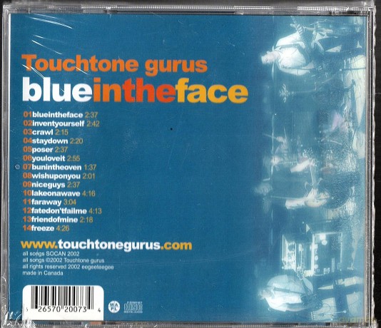 Touchtone Gurus: Blue In The Face [CD]
