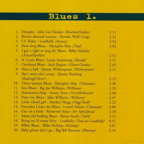 Blues Vol. 1 [CD]