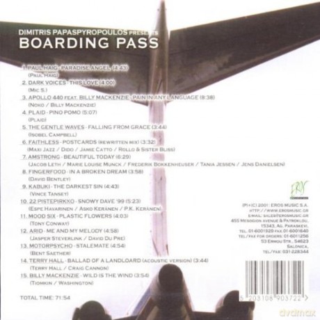 Boarding Pass-Dimitris Papas [CD]
