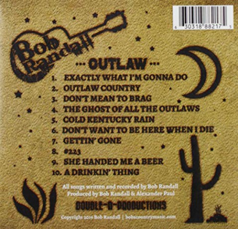 Outlaw: Bob Randall [CD]