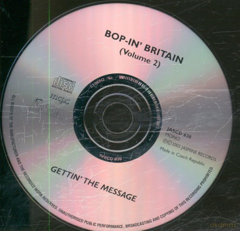 Bop in Britain Volume 2: Gettin' the Message [2CD]
