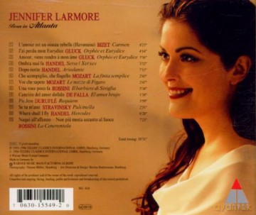 Jennifer Larmore: Born in Atlanta - Jennifer Larmore [CD]