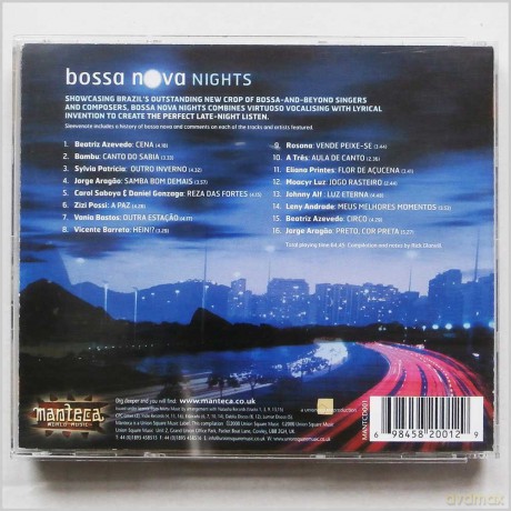 Bossa Nova Nights: Contemporary Blue Grooves From Brazil [CD]