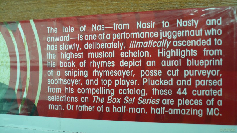 Nas: Boxset Series [4CD]
