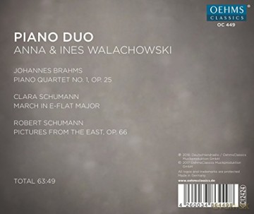 Walachowski Duo: Brahms+Schumann [CD]