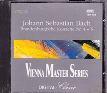Johan Sebastian Bach: Brandenburg Concerti 4-6 [CD]