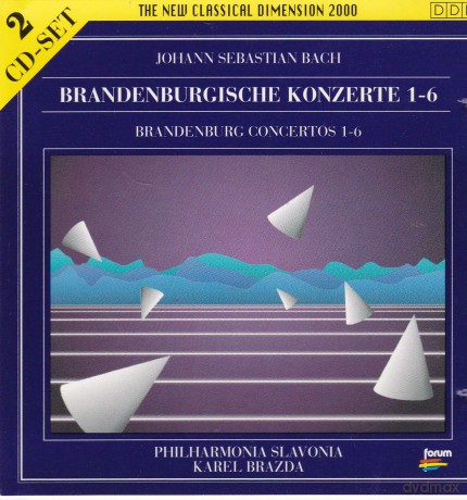Johann Sebastian Bach: Brandenburgische Konzerte 1 - 6 [CD]