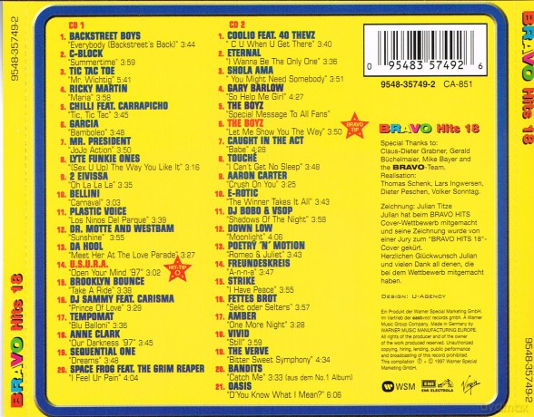 Bravo Hits 18 [CD]